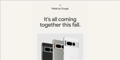 全球首款Android13手机谷歌Pixel7系列宣布：10月6日登场
